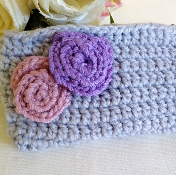 Amigurumi cosmetic bag crochet coin bag coin purse - Picture 2 of 5